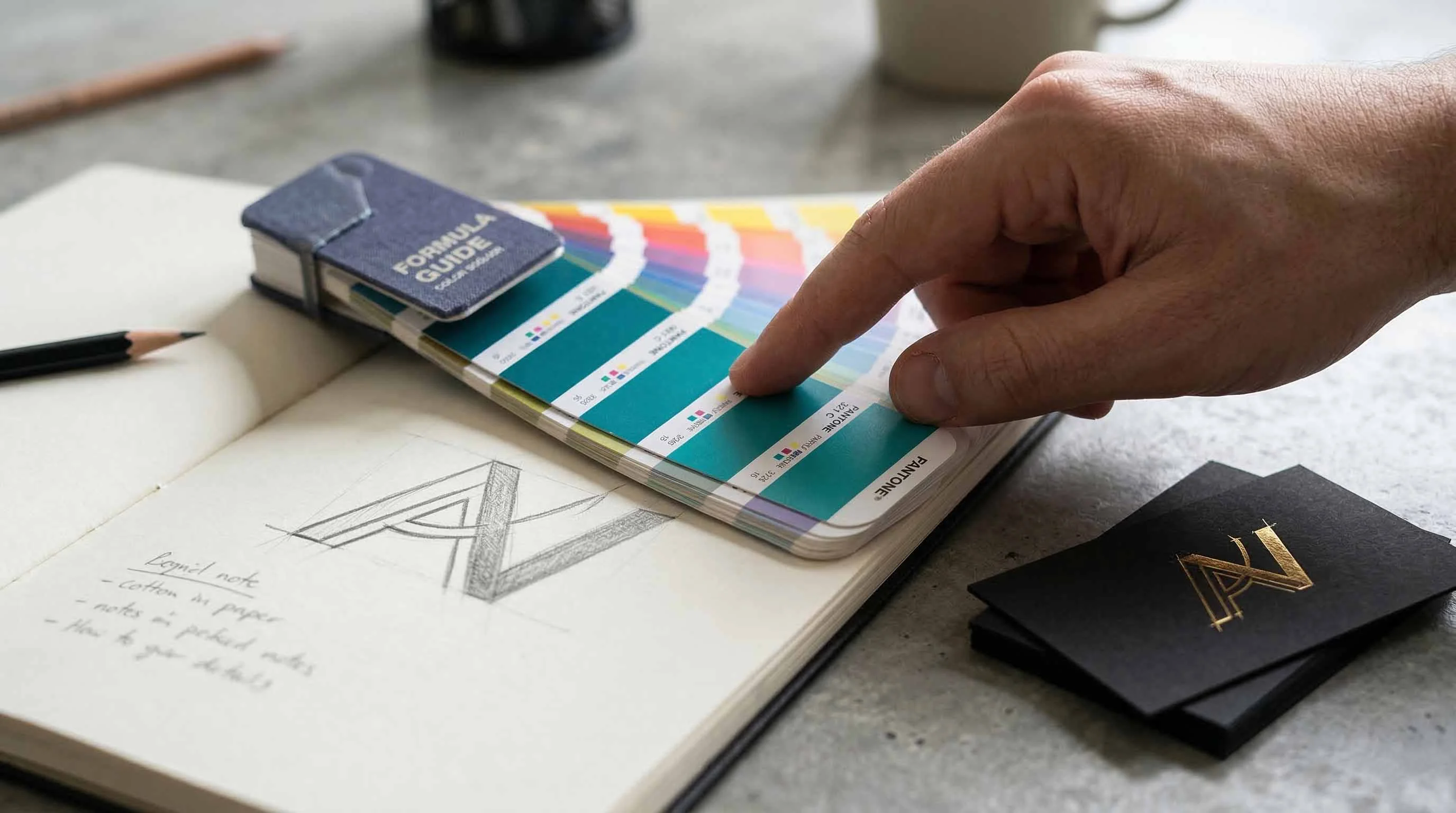 Proceso creativo de diseño — El Trazo